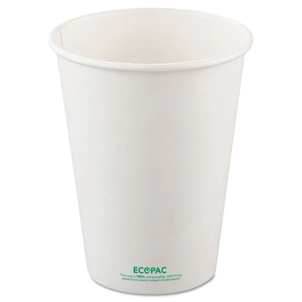 Compostable Hot Cups 12oz Case